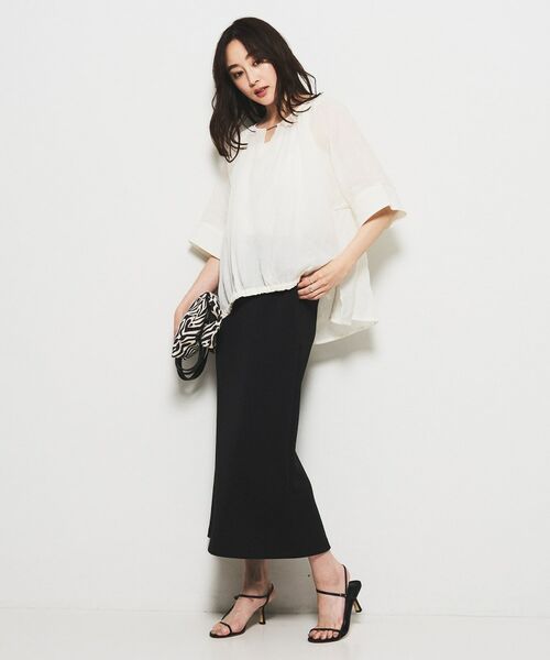 UNTITLED / アンタイトル シャツ・ブラウス | 【SEADRAKE】ペーパーリネンデザインブラウス | 詳細4