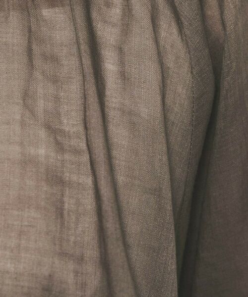 UNTITLED / アンタイトル シャツ・ブラウス | 【SEADRAKE】ペーパーリネンデザインブラウス | 詳細9