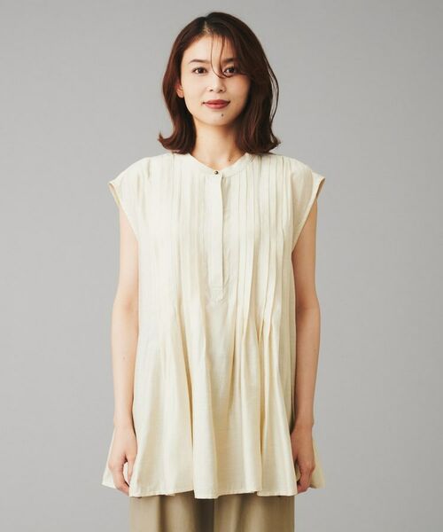 UNTITLED / アンタイトル シャツ・ブラウス | 【CHIGON】タックフレア フレンチブラウス | 詳細14