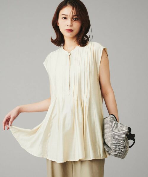 UNTITLED / アンタイトル シャツ・ブラウス | 【CHIGON】タックフレア フレンチブラウス | 詳細2