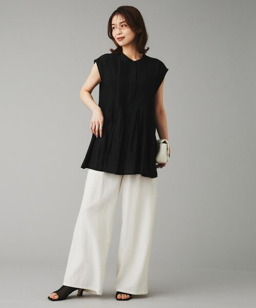 UNTITLED / アンタイトル シャツ・ブラウス | 【CHIGON】タックフレア フレンチブラウス | 詳細8