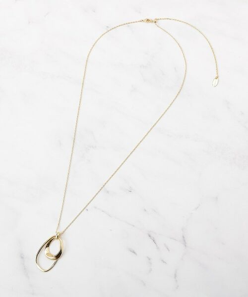 UNTITLED / アンタイトル ネックレス・ペンダント・チョーカー | 【追加】ライトダブルリングネックレス | 詳細2