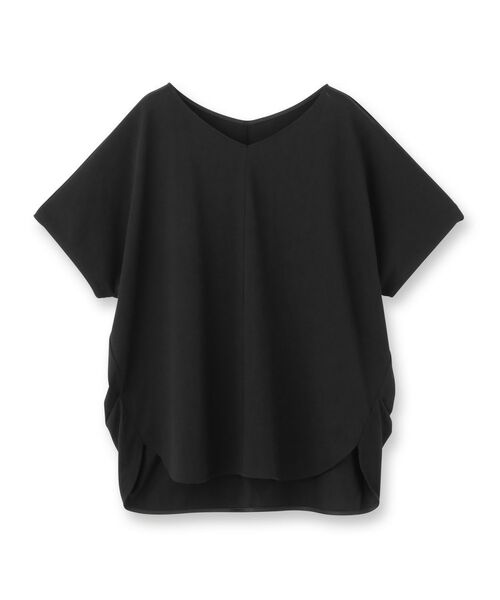 UNTITLED / アンタイトル カットソー | 【接触冷感/洗える】Vネックコットンプルオーバー | 詳細1