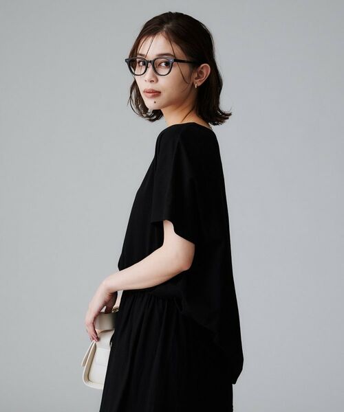 UNTITLED / アンタイトル カットソー | 【接触冷感/洗える】Vネックコットンプルオーバー | 詳細10