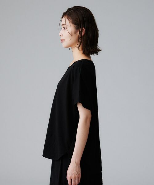 UNTITLED / アンタイトル カットソー | 【接触冷感/洗える】Vネックコットンプルオーバー | 詳細19