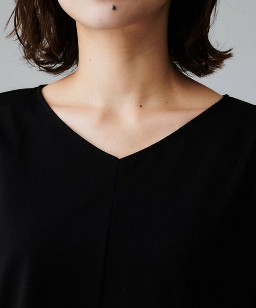 UNTITLED / アンタイトル カットソー | 【接触冷感/洗える】Vネックコットンプルオーバー | 詳細21