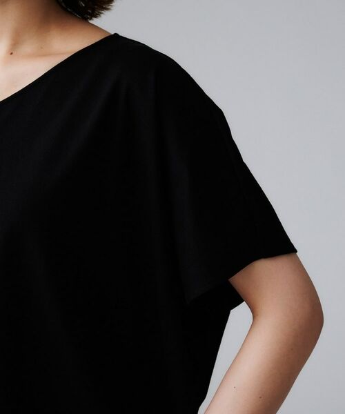UNTITLED / アンタイトル カットソー | 【接触冷感/洗える】Vネックコットンプルオーバー | 詳細22