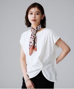 UNTITLED / アンタイトル カットソー | 【初秋/大人カジュアル/Tシャツ】ツイストプルオーバー