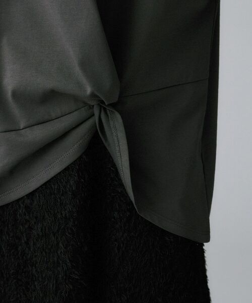 UNTITLED / アンタイトル カットソー | 【初秋/大人カジュアル/Tシャツ】ツイストプルオーバー | 詳細19