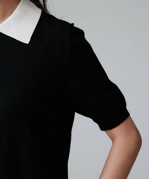 UNTITLED / アンタイトル ニット・セーター | 【秋のトレンド/きれいめ】5分袖ポロニット | 詳細18