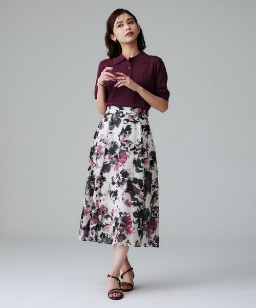 UNTITLED / アンタイトル ニット・セーター | 【秋のトレンド/きれいめ】5分袖ポロニット | 詳細4