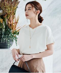 UNTITLED / アンタイトル ニット・セーター | 【初秋のきれいめトップス/前後2WAY】ネックプルオーバーニット