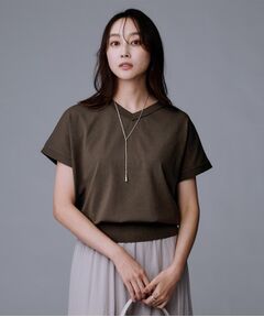 UNTITLED / アンタイトル ニット・セーター | 【初秋のきれいめトップス/前後2WAY】ネックプルオーバーニット