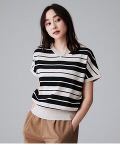 UNTITLED / アンタイトル ニット・セーター | 【初秋のきれいめトップス/前後2WAY】ネックプルオーバーニット