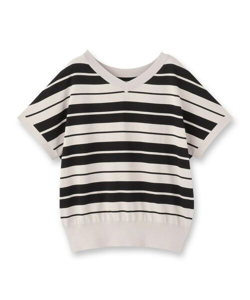 UNTITLED / アンタイトル ニット・セーター | 【初秋のきれいめトップス/前後2WAY】ネックプルオーバーニット | 詳細1