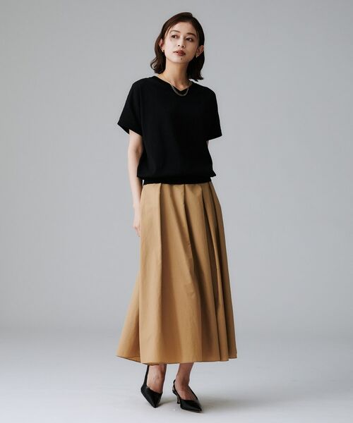 UNTITLED / アンタイトル ニット・セーター | 【初秋のきれいめトップス/前後2WAY】ネックプルオーバーニット | 詳細12