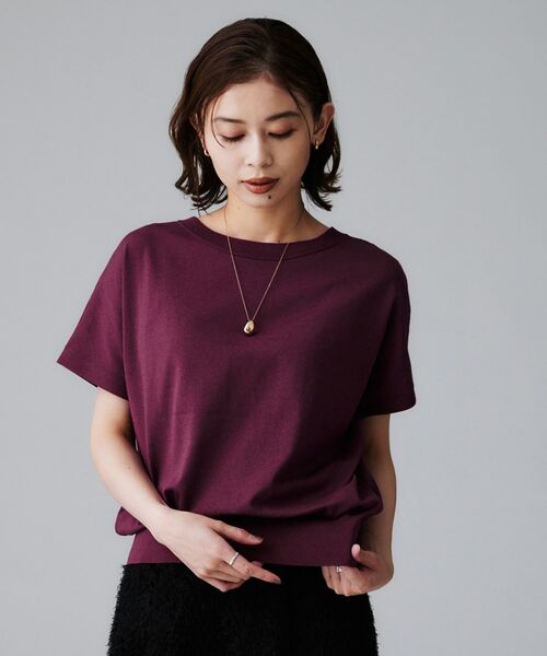 UNTITLED / アンタイトル ニット・セーター | 【初秋のきれいめトップス/前後2WAY】ネックプルオーバーニット | 詳細18