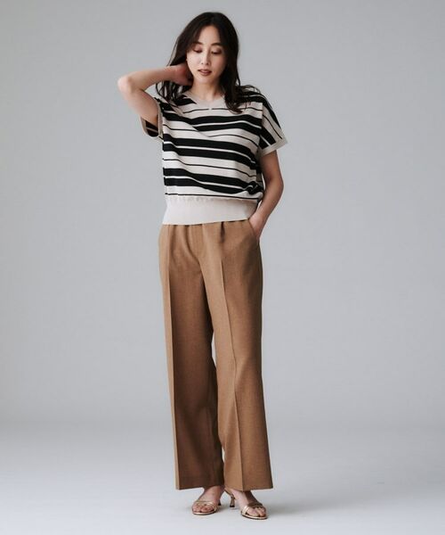 UNTITLED / アンタイトル ニット・セーター | 【初秋のきれいめトップス/前後2WAY】ネックプルオーバーニット | 詳細30