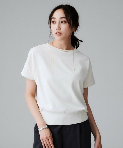 UNTITLED / アンタイトル ニット・セーター | 【初秋のきれいめトップス/前後2WAY】ネックプルオーバーニット | 詳細5