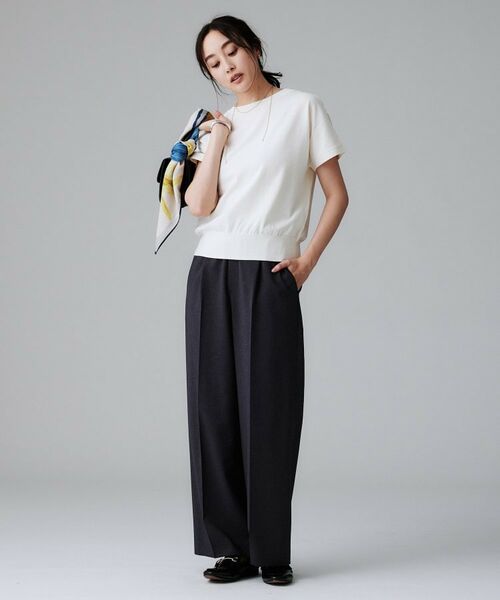 UNTITLED / アンタイトル ニット・セーター | 【初秋のきれいめトップス/前後2WAY】ネックプルオーバーニット | 詳細7