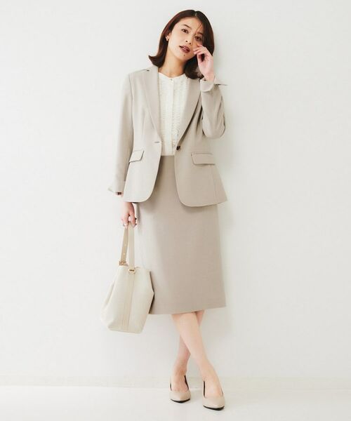 UNTITLED / アンタイトル テーラードジャケット | 【通勤スーツ】ライトウェイト テーラードジャケット | 詳細16