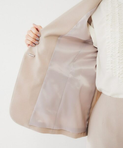 UNTITLED / アンタイトル テーラードジャケット | 【通勤スーツ】ライトウェイト テーラードジャケット | 詳細18