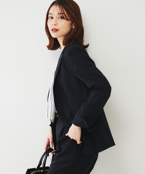 UNTITLED / アンタイトル テーラードジャケット | 【通勤スーツ】ライトウェイト テーラードジャケット | 詳細21
