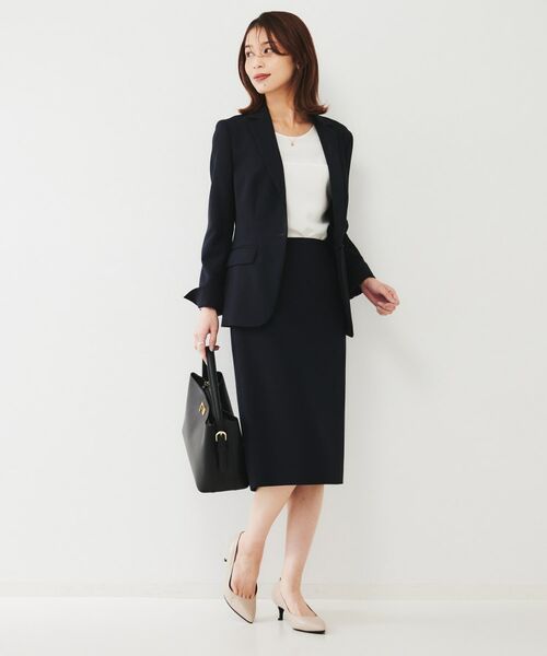 UNTITLED / アンタイトル テーラードジャケット | 【通勤スーツ】ライトウェイト テーラードジャケット | 詳細23