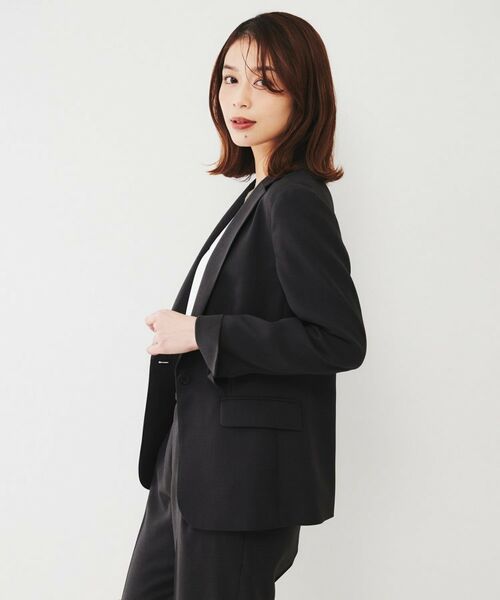 UNTITLED / アンタイトル テーラードジャケット | 【通勤スーツ】ライトウェイト テーラードジャケット | 詳細3