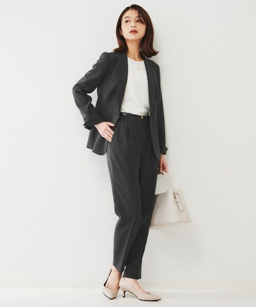 UNTITLED / アンタイトル テーラードジャケット | 【通勤スーツ】ライトウェイト テーラードジャケット | 詳細4