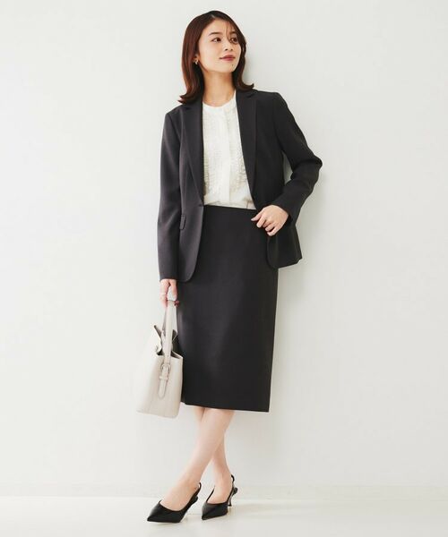 UNTITLED / アンタイトル テーラードジャケット | 【通勤スーツ】ライトウェイト テーラードジャケット | 詳細5