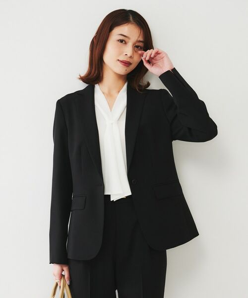 UNTITLED / アンタイトル テーラードジャケット | 【通勤スーツ】ライトウェイト テーラードジャケット | 詳細8
