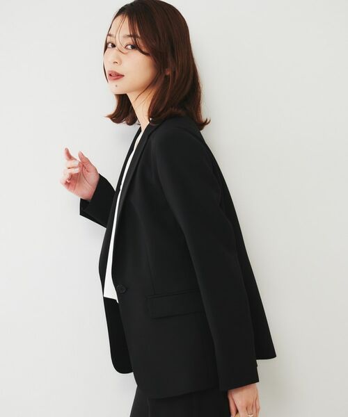 UNTITLED / アンタイトル テーラードジャケット | 【通勤スーツ】ライトウェイト テーラードジャケット | 詳細9