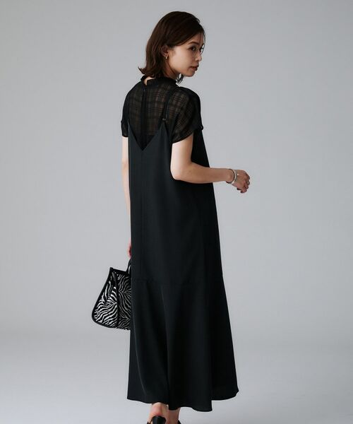 UNTITLED / アンタイトル ワンピース | 【洗える/肩紐調節可能】パウダーキャミワンピース | 詳細6