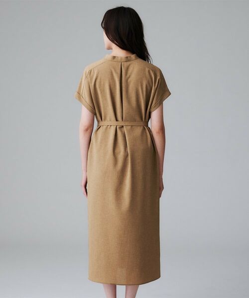 UNTITLED / アンタイトル ミニ丈・ひざ丈ワンピース | 【オンオフ両用/はっ水】リラククールワンピース | 詳細22