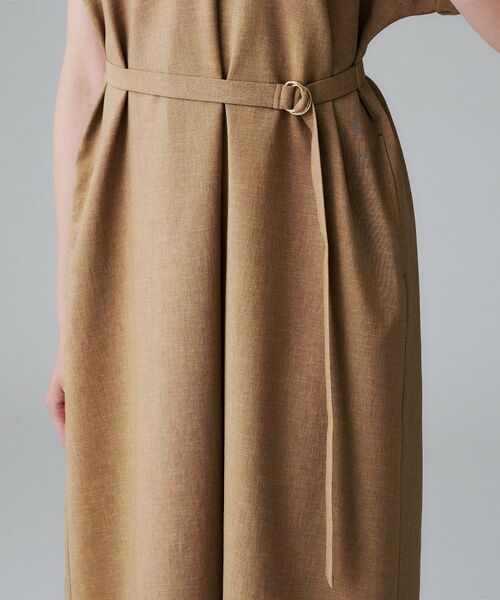 UNTITLED / アンタイトル ミニ丈・ひざ丈ワンピース | 【オンオフ両用/はっ水】リラククールワンピース | 詳細26