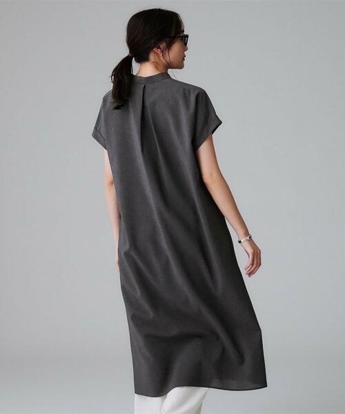 UNTITLED / アンタイトル ミニ丈・ひざ丈ワンピース | 【オンオフ両用/はっ水】リラククールワンピース | 詳細5