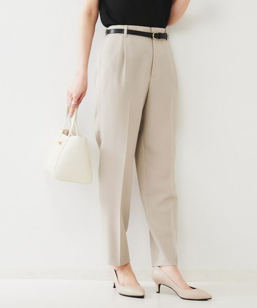 UNTITLED / アンタイトル パンツ | 【通勤スーツ】ライトウェイト テーパードパンツ | 詳細13