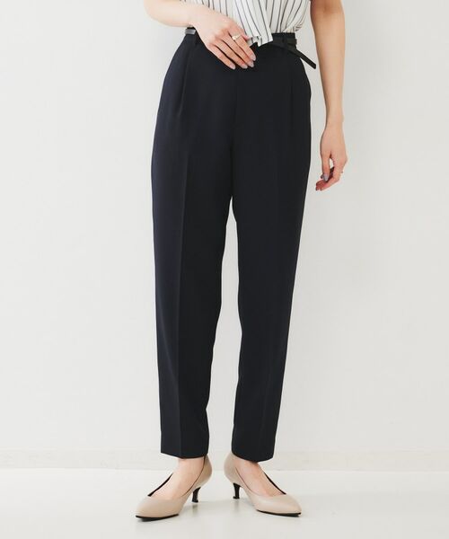 UNTITLED / アンタイトル パンツ | 【通勤スーツ】ライトウェイト テーパードパンツ | 詳細17