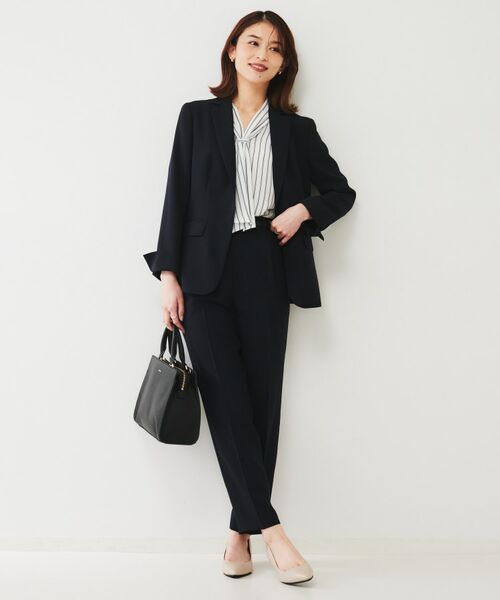 UNTITLED / アンタイトル パンツ | 【通勤スーツ】ライトウェイト テーパードパンツ | 詳細19