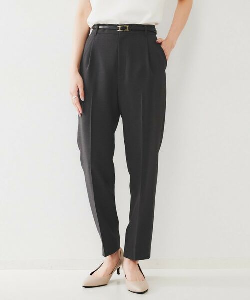 UNTITLED / アンタイトル パンツ | 【通勤スーツ】ライトウェイト テーパードパンツ | 詳細2