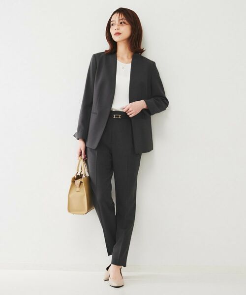 UNTITLED / アンタイトル パンツ | 【通勤スーツ】ライトウェイト テーパードパンツ | 詳細5