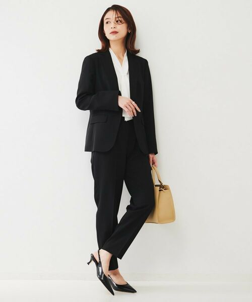 UNTITLED / アンタイトル パンツ | 【通勤スーツ】ライトウェイト テーパードパンツ | 詳細9