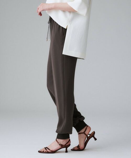 UNTITLED / アンタイトル パンツ | 【吸水速乾/ウエストゴム】バックサテン ジョグパンツ | 詳細10