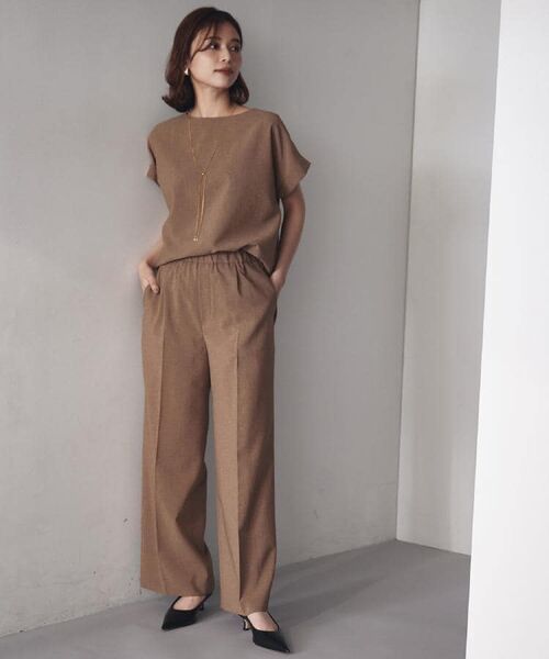 UNTITLED / アンタイトル パンツ | 【秋も着られる/セットアップ可】リラククールパンツ | 詳細15