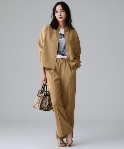 UNTITLED / アンタイトル パンツ | 【秋も着られる/セットアップ可】リラククールパンツ | 詳細18