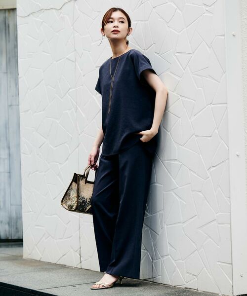 UNTITLED / アンタイトル パンツ | 【秋も着られる/セットアップ可】リラククールパンツ | 詳細4