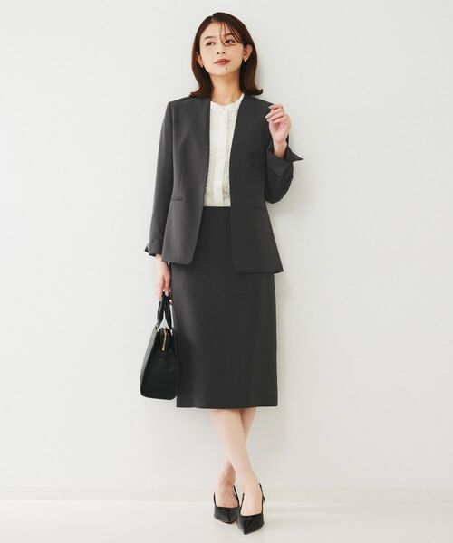 UNTITLED / アンタイトル スカート | 【通勤スーツ】ライトウェイト タイトスカート | 詳細4
