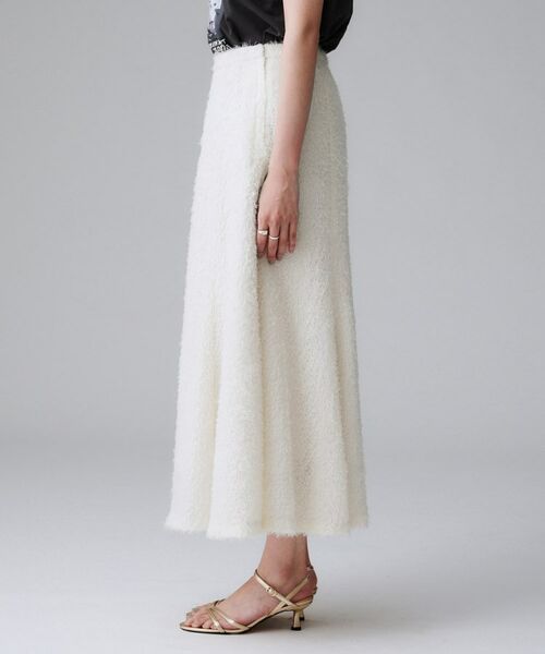 UNTITLED / アンタイトル ロング・マキシ丈スカート | 【セットアップ可/後ろウエストゴム】フェザーマーメイドスカート | 詳細14