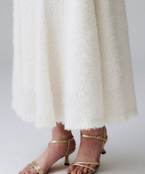 UNTITLED / アンタイトル ロング・マキシ丈スカート | 【セットアップ可/後ろウエストゴム】フェザーマーメイドスカート | 詳細18